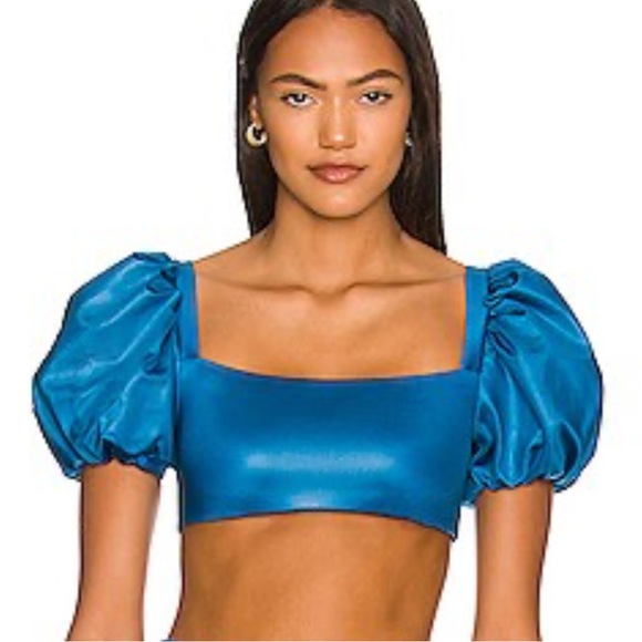 Agua Bendita Other - Agua Bendita Calista Nettuno Bikini Top in Blue Size 2XL